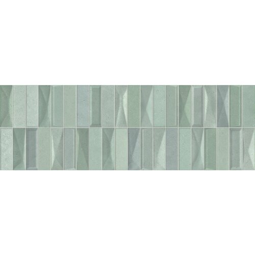 Gemma ancona green geometric 20x60cm Cene