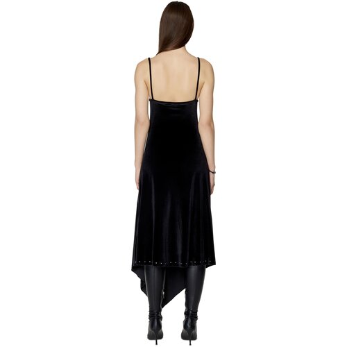 Diesel Dress - D-AMOS DRESS black Slike