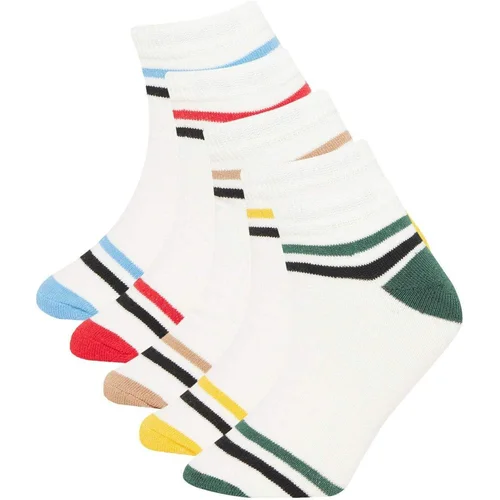 Defacto Size 5-Pack Cotton Ankle Socks