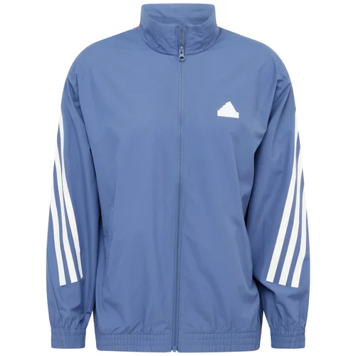 ADIDAS SPORTSWEAR Sportska jakna golublje plava / bijela