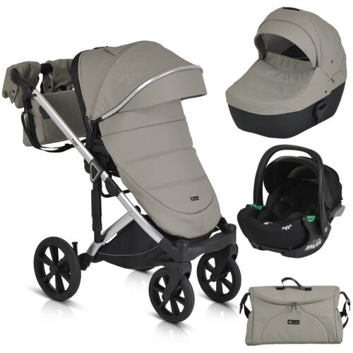 Cangaroo Eggo kolica za bebe 3u1 Pigeon grey Slike