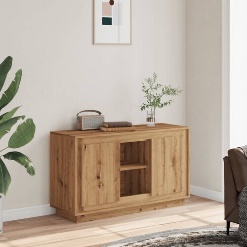 vidaXL Komoda artisan hrast 102x35x60 cm inženirski les Cene