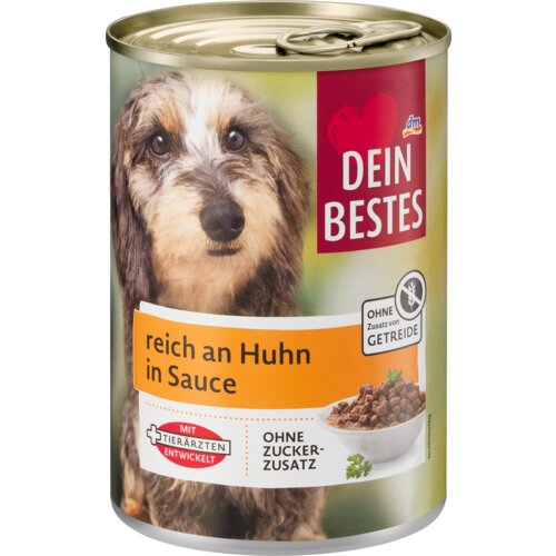 DEIN BESTES Hrana za odrasle pse - piletina u sosu, konzerva 400 g Cene