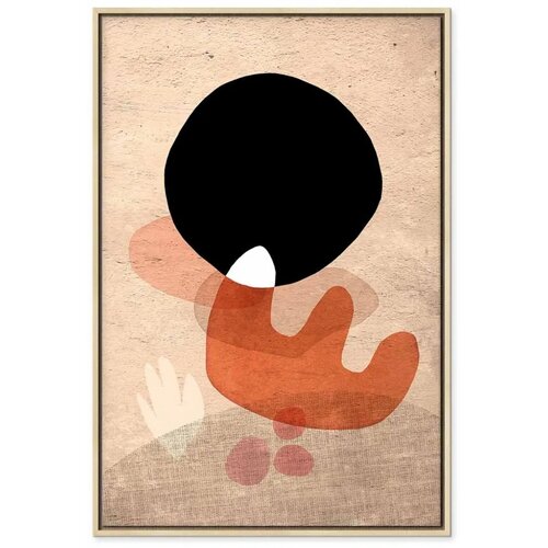  Slika - Black Stone (1 Part) Vertical 40x60 Cijene