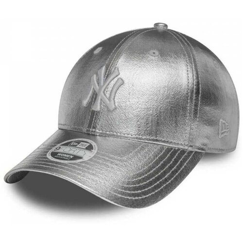 New Era Kape s &amp;scaron;iltom Wmns metallic 9forty neyyan Srebrna Slike