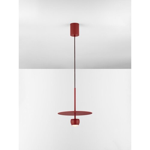 Nova Luce Crvena LED viseća svjetiljka aluminijska &amp;oslash; 30 cm Edem &amp;ndash; Slike