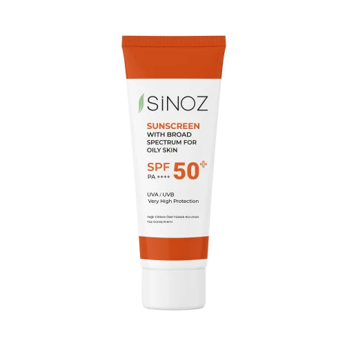 SiNOZ krema za obraz z zaščitnim faktorjem SPF50+ - Sunscreen for Oily Skin SPF50+