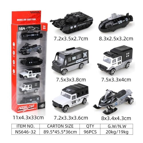  Metalni autići 1:64 - swat serija ns646-32 ( 71696 ) Slike
