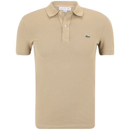 Lacoste Majica temno bež / travnato zelena / živo rdeča / bela Slike