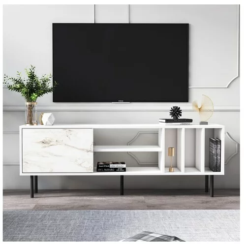 HANAH HOME Pietra - White TV omarica, (20783953)