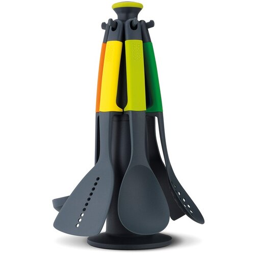 Shumee Elevate 6-teiliges Utensilien-Set mit Drehst&amp;auml;nder Slike