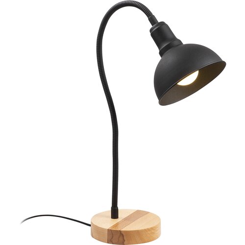Hanah home stona lampa E27 Socket, Crno-Hrast Cene