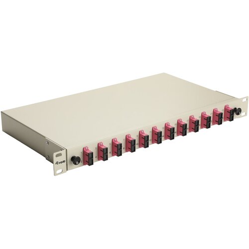 Equip 12-Port Fiber Optic Splice Box, SC Duplex, OM4, 1U, ped, Grey Cijene