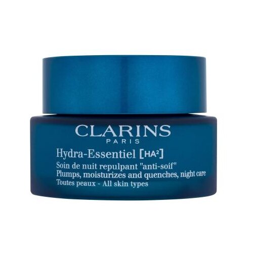 Clarins Hydra-Essentiel [HA&amp;sup2;] Night Care noćna krema za lice za sve vrste kože 50 ml za ženske Slike