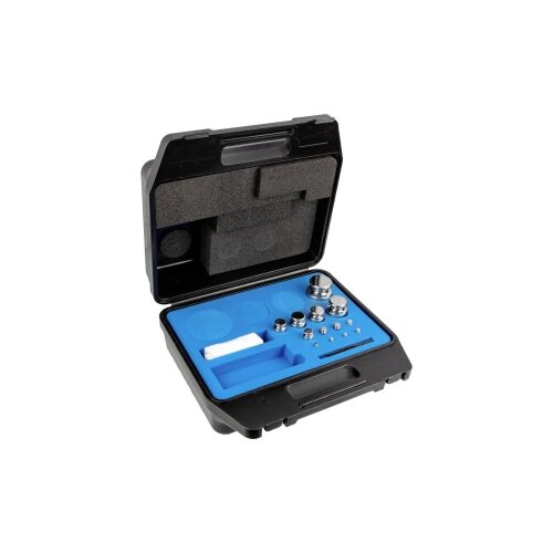 Kern Set utega 304-064, OIML klasa E1, nazivna vrijednost 1 g - 1 kg, gumb, polirani nehrđajući čelik, u plastičnoj kut Cijene