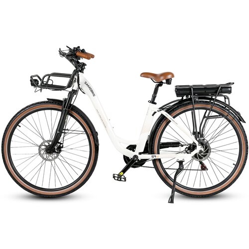 Samebike RS-A07 Mestno električno kolo za prosti čas, 500 W 36 V 13 Ah, belo, (21960322) Slike
