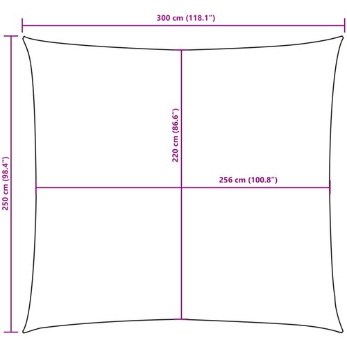  Jedro protiv sunca od tkanine pravokutno 2,5 x 3 m antracit Slike