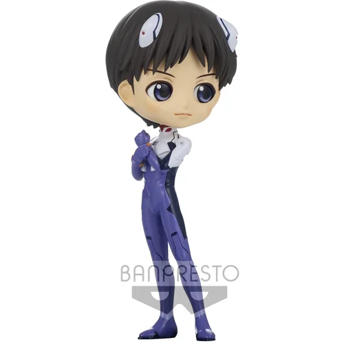 Bandai Banpresto EVANGELION - Shinji Ikari - Figurica Q Posket 15cm ver.B, (20838640)