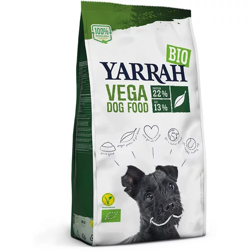 Yarrah Bio organska vegetarijanska hrana za pse - Ekonomično pakiranje: 2 x 10 kg
