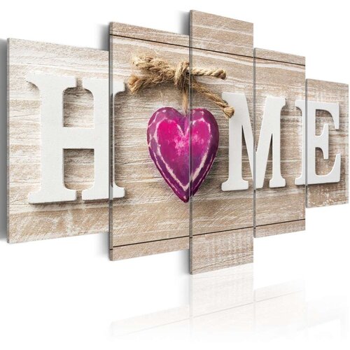 Slika - Home: Pink Heart 200x100 Slike