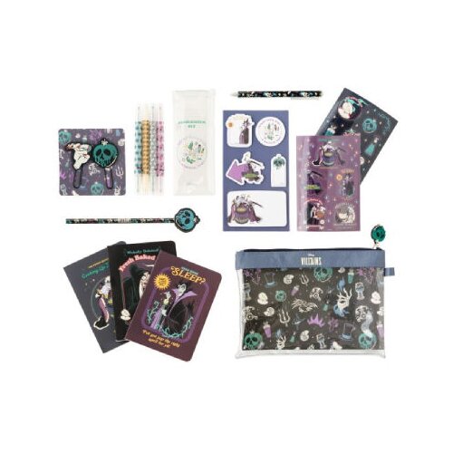 Grupo Erik Editores S. L. &amp;Scaron;kolski set Disney Villains, 12 delova Slike