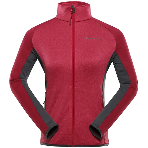 Alpine pro Women's quick-drying hoodie with cool-dry VORNA anemone