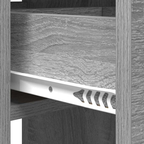  Blagovaonski stol 115 x 70 x 75 cm Konstruirano drvo - Siva Sonoma Slike