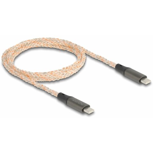 Delock kabel USB C-C 1,2m 100W 5A PD LED črn 88288, (21382467) Cene