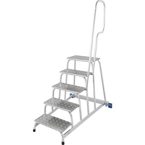 Krause-werk prostostoječa lestev s platformo Stabilo 1x5 stopnic 805102 Cene
