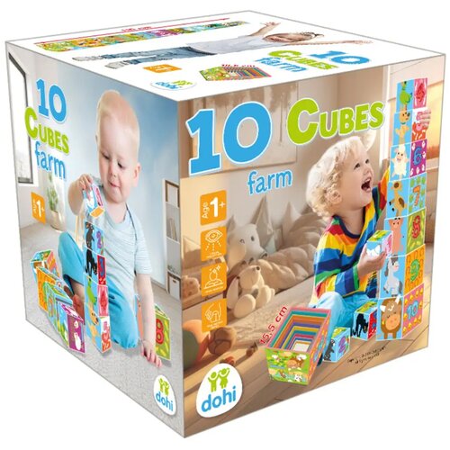 Mađarski proizvođač 10+Cube+Kockarakosgató+igra+-+Kmetija Cene