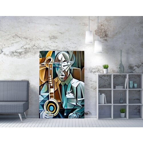Wallity WY326 (50 x 70) multicolor decorative canvas painting Cene