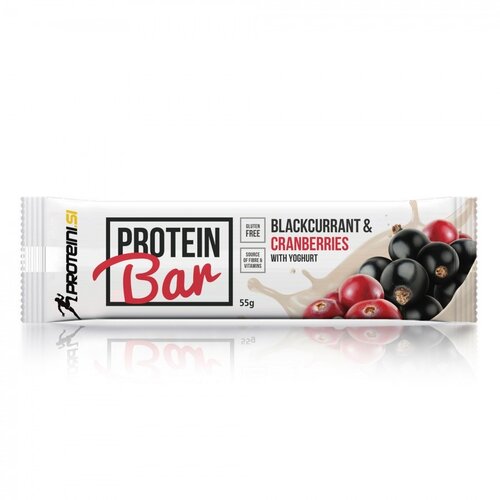 Proteini.si Proteinska čokoladica, Crna ribizla i brusnica, 55g Cene