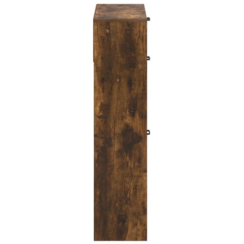  Ormar za cipele UTRECHT 78 x 24 x 100 cm Konstruirano drvo - Dimljeni hrast Cene