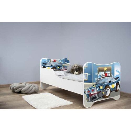 Made in Poland Dečiji krevet Happy Kitty police 160x80 Cene