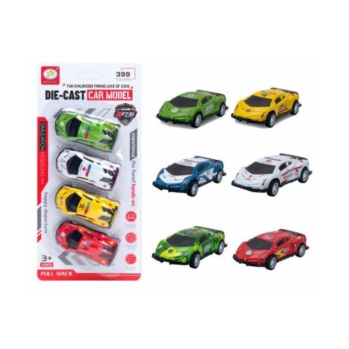  Automobili na blisteru 1/4 ( 61/29448 ) Cene
