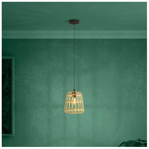 Eglo 390152 -  visilica na sajli montezuelo 1xE27/40W/230V &oslash; 24 cm bambus Cene