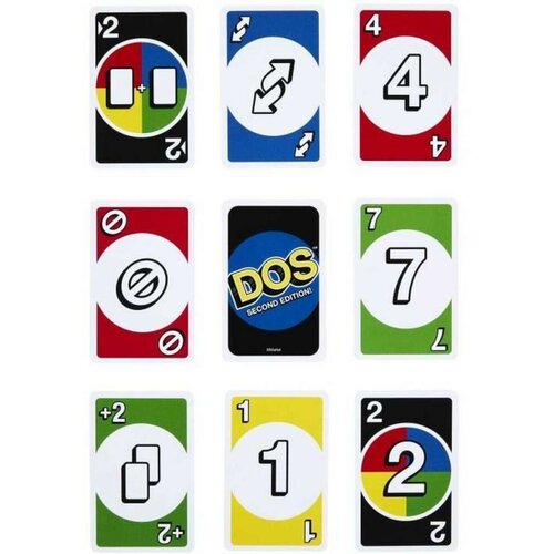 Mattel Karta&amp;scaron;ke igre Mattel UNO DOS (FR) Slike