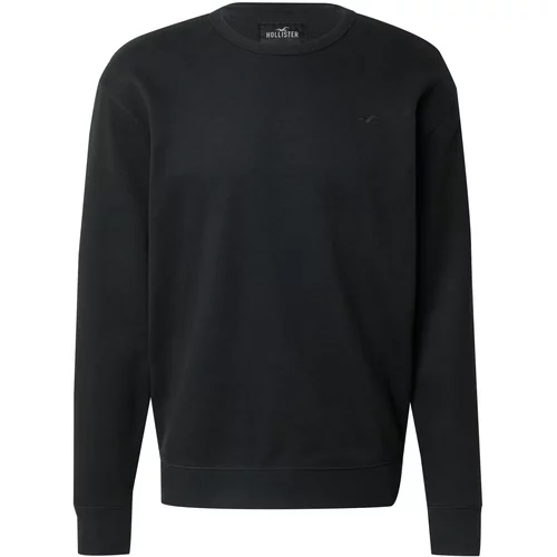 Hollister Sweater majica crna