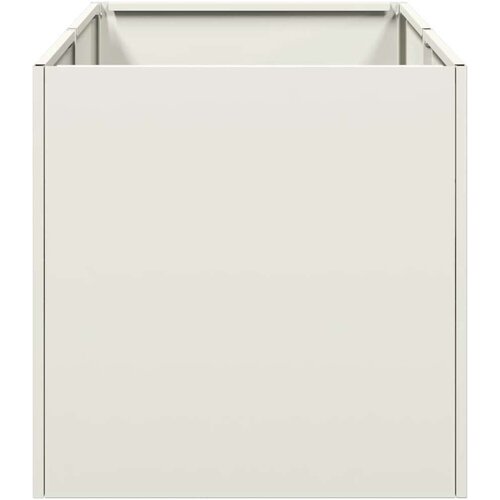 VidaXL Sadilica bijela 40x80x40 cm od hladno valjanog čelika Slike