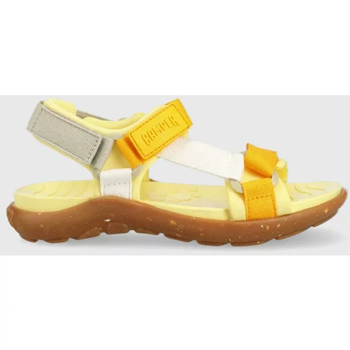 Camper Otroški sandali rumena barva