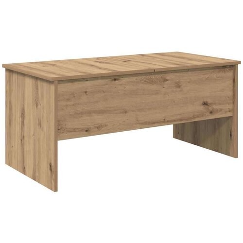 VidaXL Stolić za kavu hrast artisan 102 x 50,5 x 46,5 cm Slike