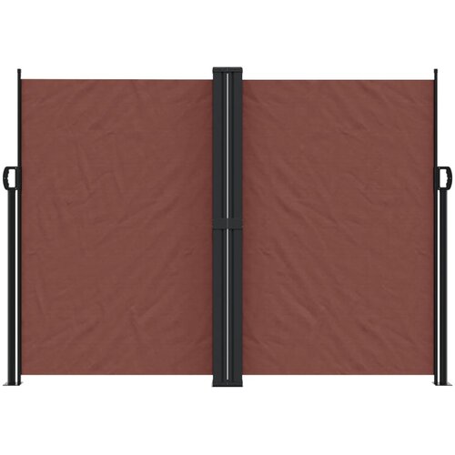  Bočna tenda na uvlačenje smeđa 180x1000 cm Slike