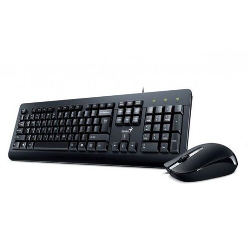 Genius Tastatura+Mis KM-160 USB YU Black Cene