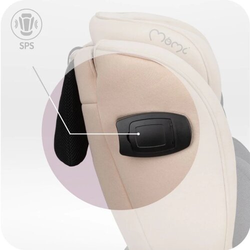 Momi auto sedi&amp;scaron;te za decu Emi Beige, 40-150 cm Isofix Slike