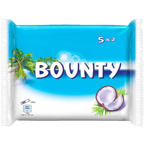 Bounty Čokoladica multipack 5x57g Cene