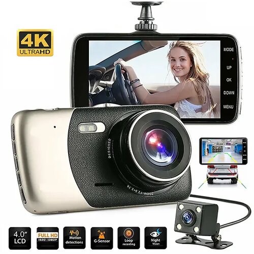  auto kamera sa parking kamerom dual hd Cene