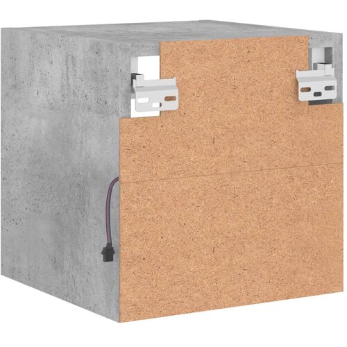  Zidni TV ormarići LED 2 kom boja betona 30 x 28,5 x 30 cm Slike