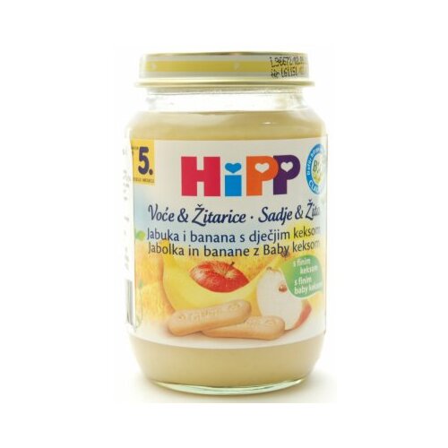 Hipp Kašica - jabolko, banana in keksi Cene