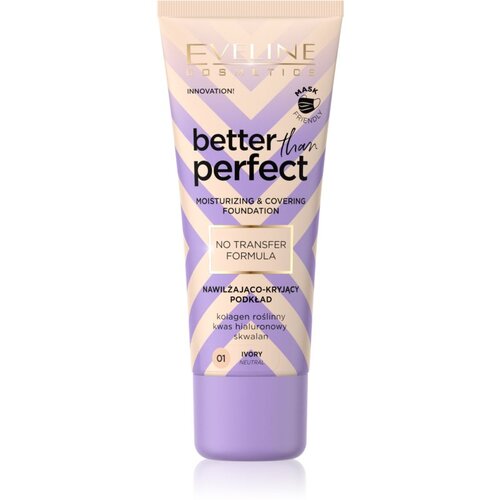 Eveline Cosmetics Better than Perfect puder s visokim prekrivanjem s hidratantnim učinkom nijansa 01 Ivory Neutral 30 ml Cijene