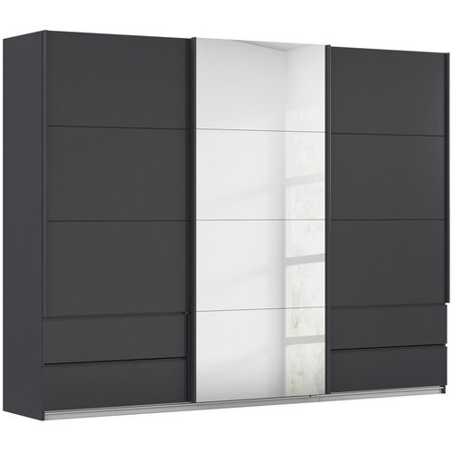 Premium Living Omara Z Drsnimi Vrati Elara, Temno Siva Slike